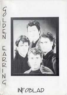 Golden Earring fanclub magazine 1994#4-5 front cover